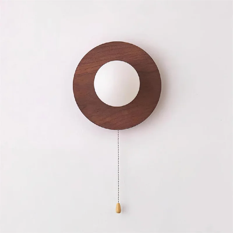 Walnut Color & White