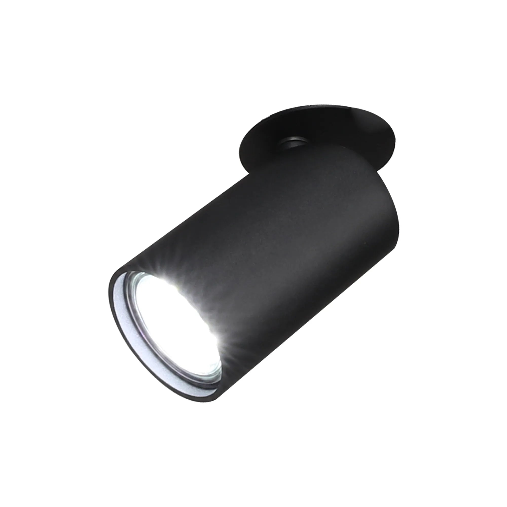 Sal 1 Light Recessed Spotlight GU10 - Black/White