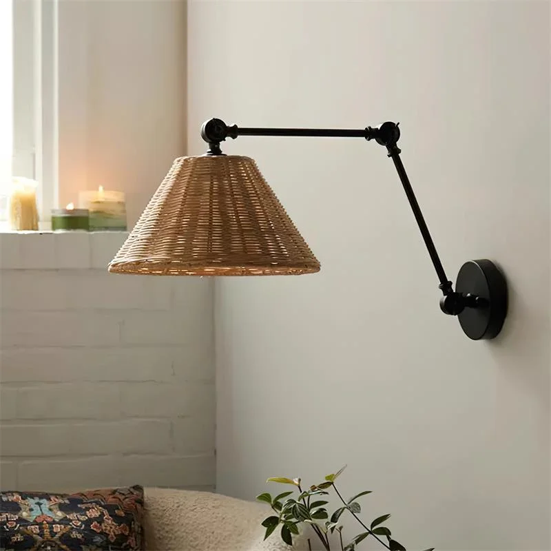 Black & Natural Rattan