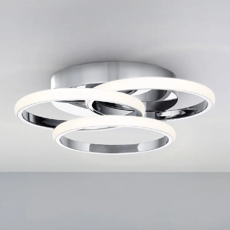 Industrial Lighting for Metal Fabrication ShopsUQL5571 Minimalist Indoor Ceiling Light, 4''H x 16''W x 16''D, Polished Chrome Finish, Hawthorn Collection Industrial Lighting for Metal Fabrication ShopsUQL5571 Minimalist Indoor Ceiling Light, 4''H x 16''W x 16''D, Polished Chrome Finish, Hawthorn Collection