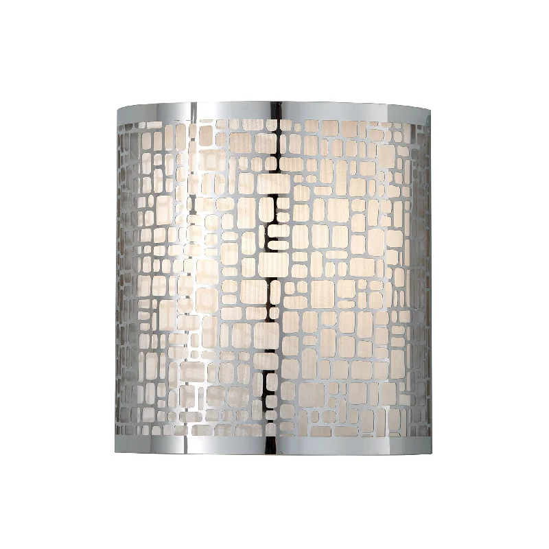 gothic style wall lamps with dark finishes for a mysterious libraryPerry Chrome Laser Cut Wall Light gothic style wall lamps with dark finishes for a mysterious libraryPerry Chrome Laser Cut Wall Light