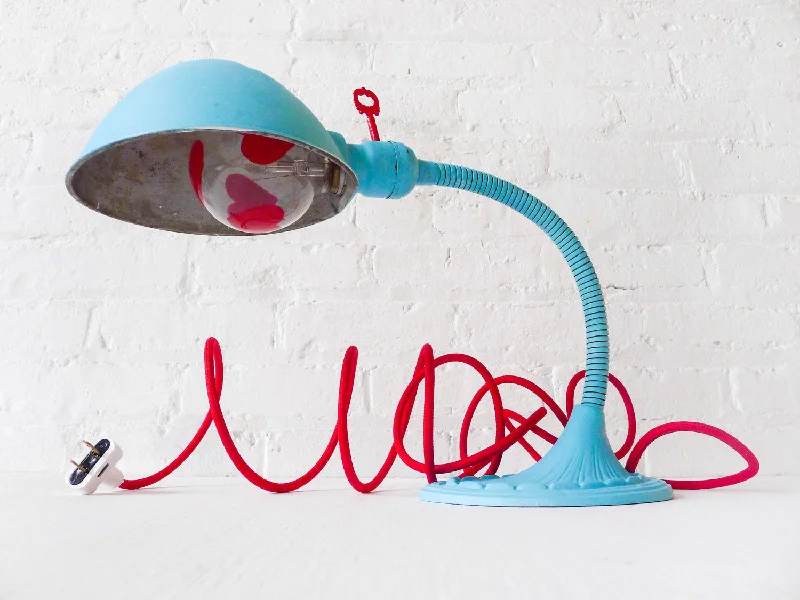 Lava Lamps for Indian Restaurants to Add a Cultural Flair30% SALE Baby Blue Alice Vintage Gooseneck Table Lamp Lava Lamps for Indian Restaurants to Add a Cultural Flair30% SALE Baby Blue Alice Vintage Gooseneck Table Lamp