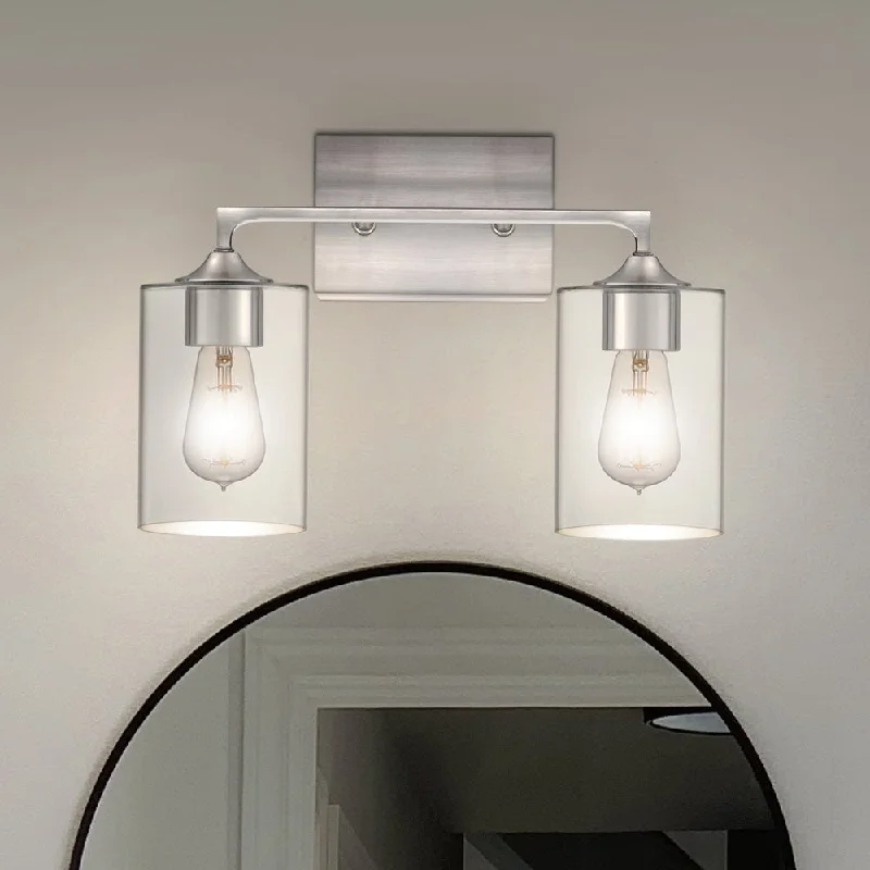 Industrial Lighting for Pharmaceutical ManufacturingUQL4980 Transitional Indoor Bath Light, 11.25''H x 16.25''W x 6.25''D, Brushed Nickel Finish, Keswick Collection Industrial Lighting for Pharmaceutical ManufacturingUQL4980 Transitional Indoor Bath Light, 11.25''H x 16.25''W x 6.25''D, Brushed Nickel Finish, Keswick Collection