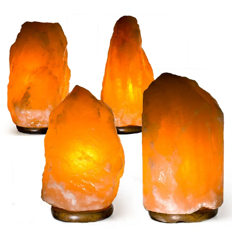 Salt Lamps for Pet - Friendly EnvironmentsNatural Himalayan Salt Lamp - 5-7 kg avg. Set of Four Salt Lamps for Pet - Friendly EnvironmentsNatural Himalayan Salt Lamp - 5-7 kg avg. Set of Four