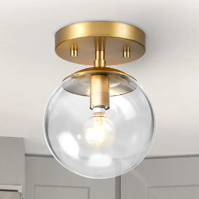 Industrial Lighting for Pharmaceutical ManufacturingUHP4442 Minimalist Indoor Ceiling Light, 7-7/8''H x 5-7/8"W x 5-7/8''D, Brushed Bronze Finish, Canton Collection Industrial Lighting for Pharmaceutical ManufacturingUHP4442 Minimalist Indoor Ceiling Light, 7-7/8''H x 5-7/8"W x 5-7/8''D, Brushed Bronze Finish, Canton Collection