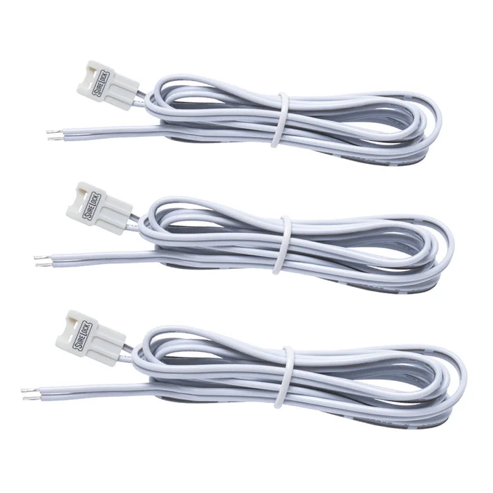 Wide - beam recessed lights for general room illumination3 Pack SureLock 2 Pin LED Strip Light Extension Connector Wide - beam recessed lights for general room illumination3 Pack SureLock 2 Pin LED Strip Light Extension Connector
