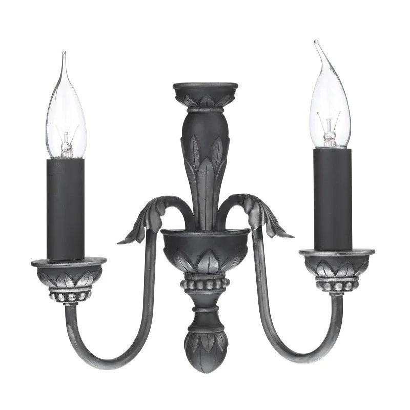 gothic style wall lamps with dark finishes for a mysterious libraryOxford Antique Pewter Double Wall Light - ID 4298 gothic style wall lamps with dark finishes for a mysterious libraryOxford Antique Pewter Double Wall Light - ID 4298