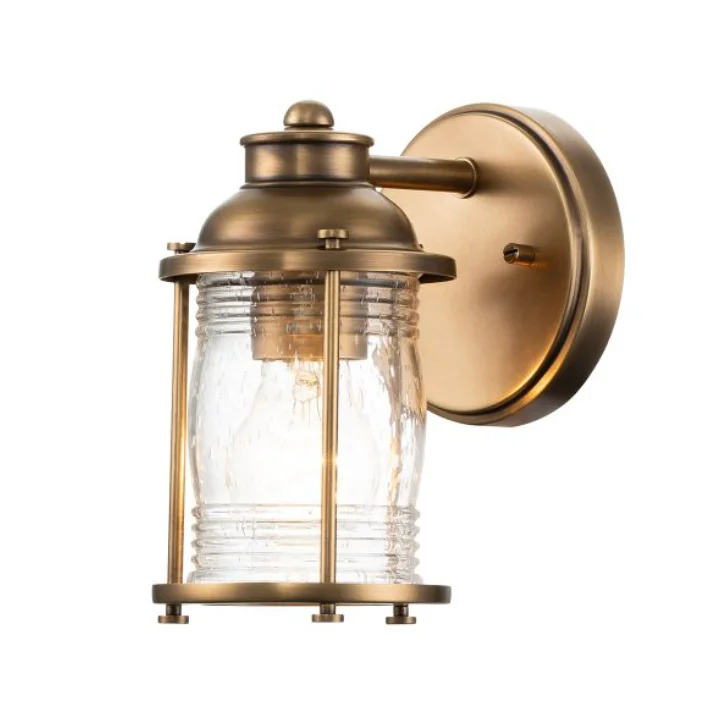 coastal style wall lamps with nautical elements for beachfront homesNautilus Brass & Seeded Clear Glass IP44 Bathroom Wall Light coastal style wall lamps with nautical elements for beachfront homesNautilus Brass & Seeded Clear Glass IP44 Bathroom Wall Light