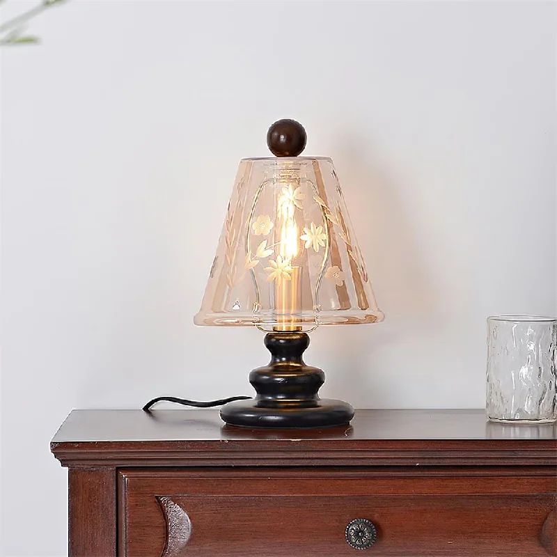 Black Walnut & Cognac Glass