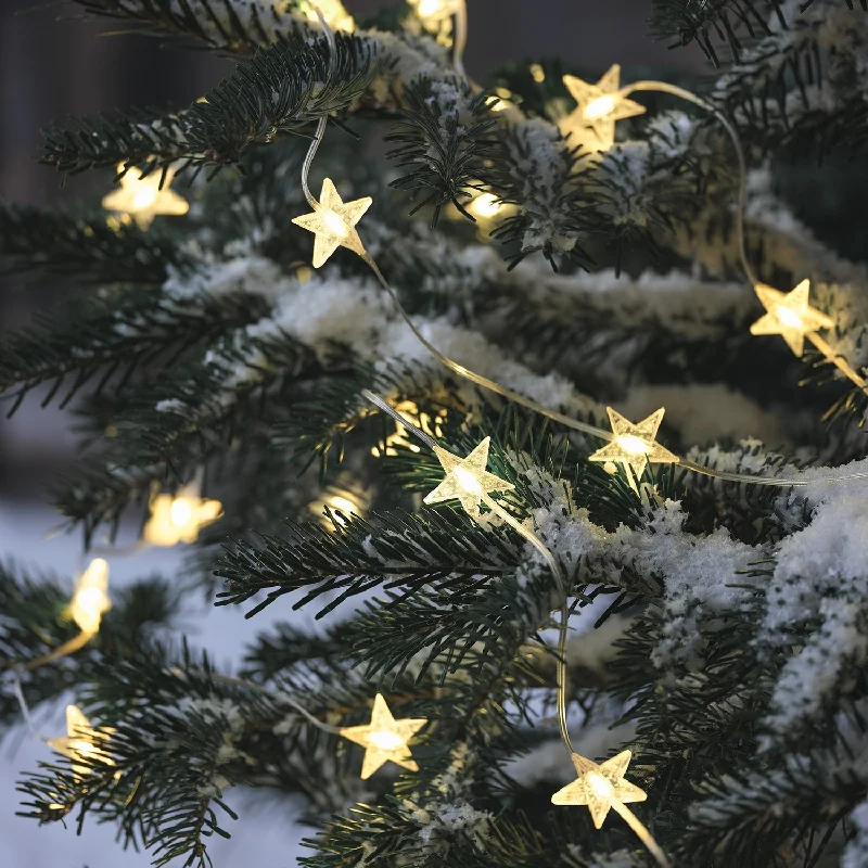 Twinkling String Lights for a Magical AtmosphereSet of 50 Outdoor Star Micro Lights Twinkling String Lights for a Magical AtmosphereSet of 50 Outdoor Star Micro Lights