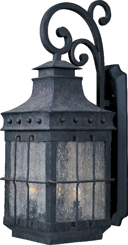 ceramic wall lamps with hand - painted designs for an artistic touchNantucket 3-Light Outdoor Wall Lantern ceramic wall lamps with hand - painted designs for an artistic touchNantucket 3-Light Outdoor Wall Lantern
