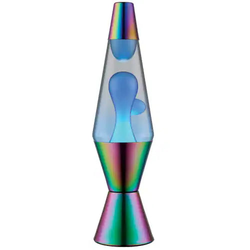 Lava Lamps for Bookstores to Add an Element of FunBlue Clear Oil Slick Lava Lamp 14.5 Lava Lamps for Bookstores to Add an Element of FunBlue Clear Oil Slick Lava Lamp 14.5