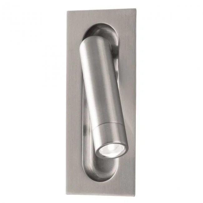 Recessed lights for kitchens with a lot of natural lightScope LED Display Light in Brushed Nickel