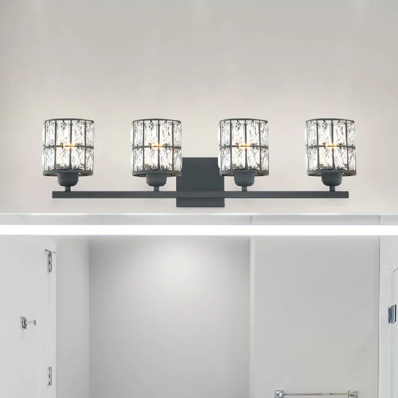 Industrial Lighting for Textile MillsUQL4763 Cosmopolitan Indoor Bath Light, 8.00''H x 29.50''W x 6.25''D, Matte Black Finish, Casselton Collection Industrial Lighting for Textile MillsUQL4763 Cosmopolitan Indoor Bath Light, 8.00''H x 29.50''W x 6.25''D, Matte Black Finish, Casselton Collection