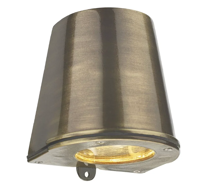 bohemian wall lamps with colorful glass for an eclectic hallwayConical antique brass IP44 wall light - ID 10780 bohemian wall lamps with colorful glass for an eclectic hallwayConical antique brass IP44 wall light - ID 10780