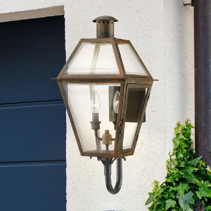 Corrosion - Resistant Industrial Lighting for Coastal FactoriesUQL1861 Vintage Outdoor Wall Sconce, 23.50''H x 10.50''W x 12.75''D, Industrial Bronze Finish, Paris Collection Corrosion - Resistant Industrial Lighting for Coastal FactoriesUQL1861 Vintage Outdoor Wall Sconce, 23.50''H x 10.50''W x 12.75''D, Industrial Bronze Finish, Paris Collection