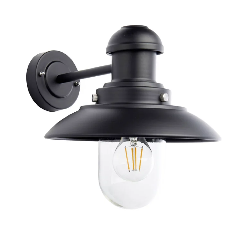 marble wall lamps with luxurious veining for high - end living spacesExterior Wall Light, Matt Black - ID 12052 marble wall lamps with luxurious veining for high - end living spacesExterior Wall Light, Matt Black - ID 12052