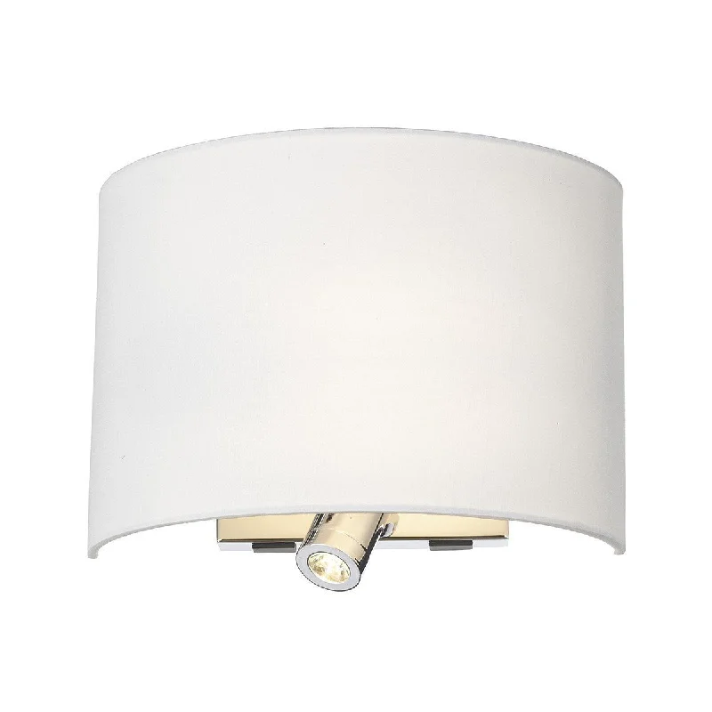 gothic style wall lamps with dark finishes for a mysterious libraryHam Polished Chrome Wall Light - ID 7708 gothic style wall lamps with dark finishes for a mysterious libraryHam Polished Chrome Wall Light - ID 7708