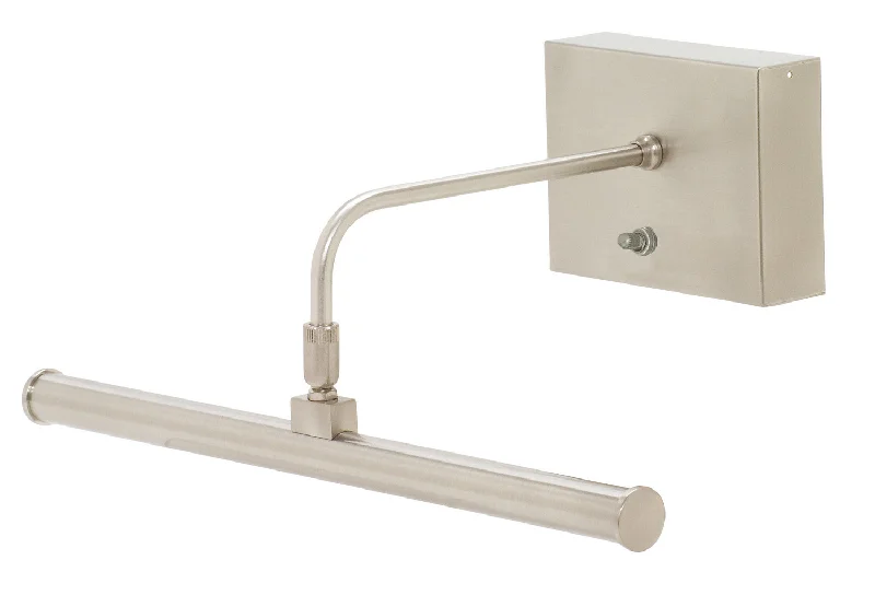 Recessed lights for libraries to provide focused reading lightHouse of Troy BSLED14-52 Battery Operated Slim-Line LED Picture Light in Satin Nickel