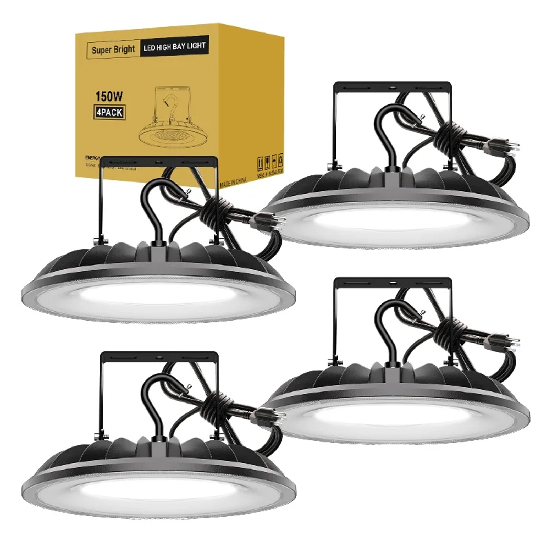 Industrial Lighting with High CRI (Color Rendering Index) for True Color Perception150W UFO LED High Bay Lights Industrial Lighting with High CRI (Color Rendering Index) for True Color Perception150W UFO LED High Bay Lights