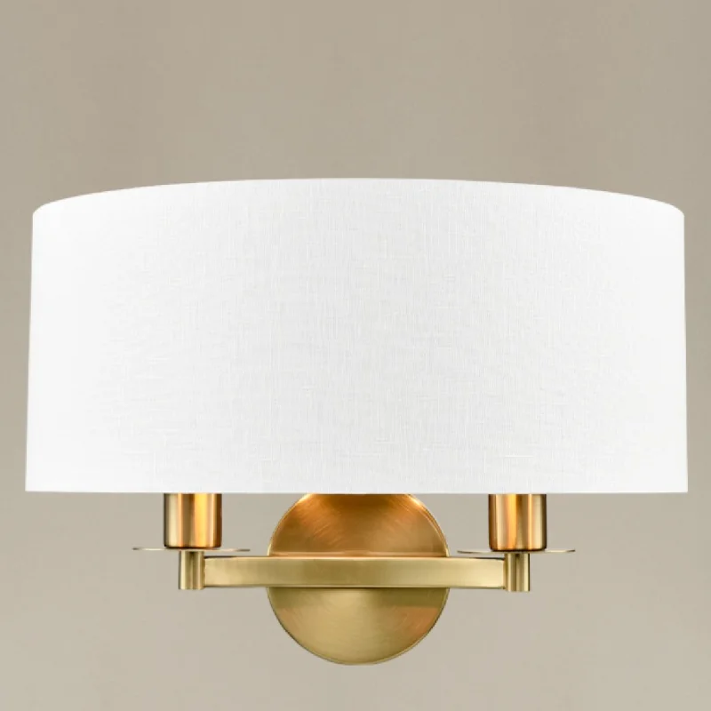 asian - inspired wall lamps with bamboo or paper shades for a zen - like Aged Brass Wall Light, Cream/Gold Shade - ID 13143 asian - inspired wall lamps with bamboo or paper shades for a zen - like Aged Brass Wall Light, Cream/Gold Shade - ID 13143