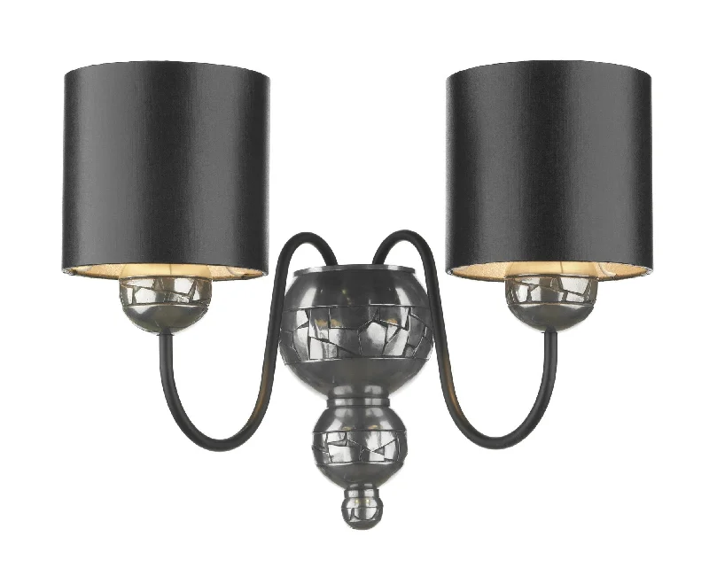gothic style wall lamps with dark finishes for a mysterious libraryGarbo Pewter and Black Wall Light - ID 3858 gothic style wall lamps with dark finishes for a mysterious libraryGarbo Pewter and Black Wall Light - ID 3858