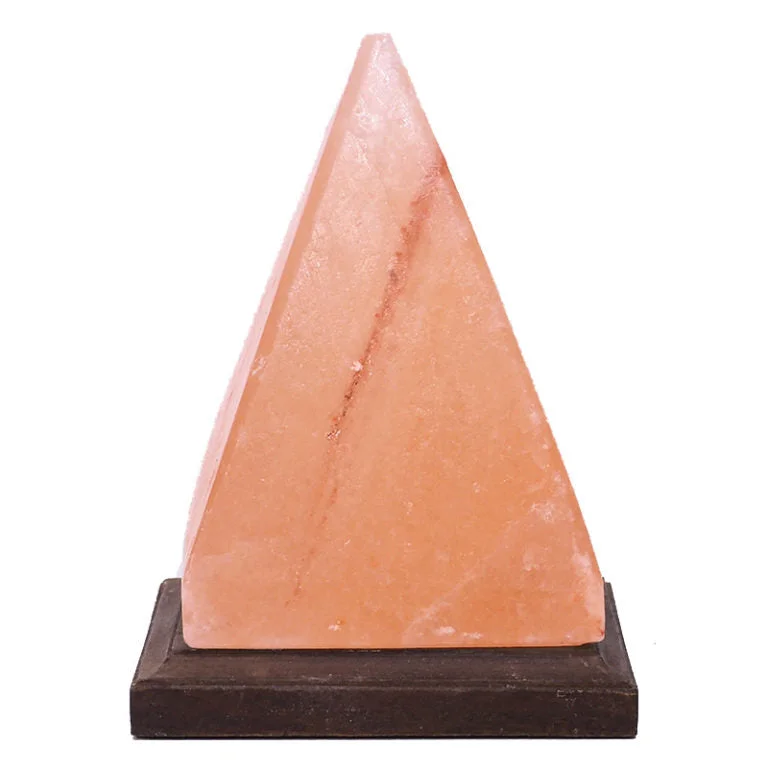 Salt Lamps for Game Rooms to Add a Unique ElementPyramid Salt Lamp - Timber Base (12V-12W) Salt Lamps for Game Rooms to Add a Unique ElementPyramid Salt Lamp - Timber Base (12V-12W)