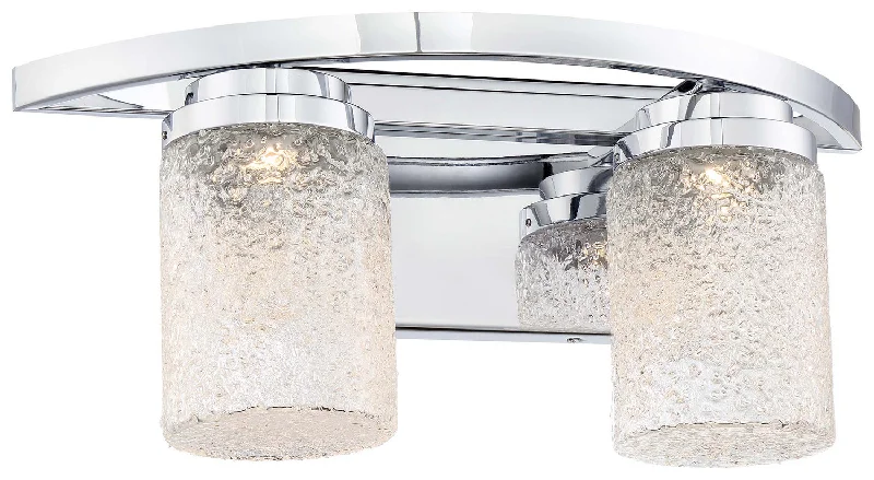 Recessed lights with adjustable trim for versatile lighting anglesBrilliant 2-Light LED Bath in Chrome Recessed lights with adjustable trim for versatile lighting anglesBrilliant 2-Light LED Bath in Chrome