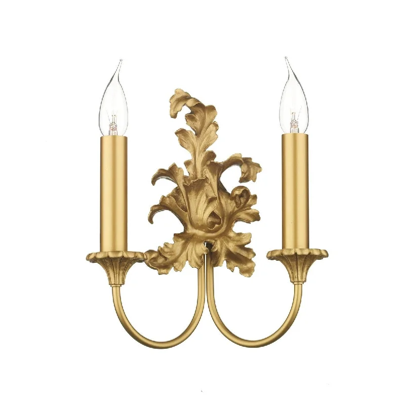 industrial style wall lamps with exposed bulbs for urban loftsOrmolu Gold Double Wall Light - ID 2146 industrial style wall lamps with exposed bulbs for urban loftsOrmolu Gold Double Wall Light - ID 2146