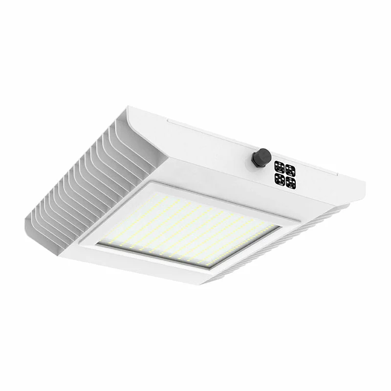 Recessed lights for hobby rooms to brighten work areasHigh Lumen LED Canopy Light, 21,000 Lms, 80W/100W/120W/150W Selectable, 120-277V, 5000K CCT, White Finish Recessed lights for hobby rooms to brighten work areasHigh Lumen LED Canopy Light, 21,000 Lms, 80W/100W/120W/150W Selectable, 120-277V, 5000K CCT, White Finish