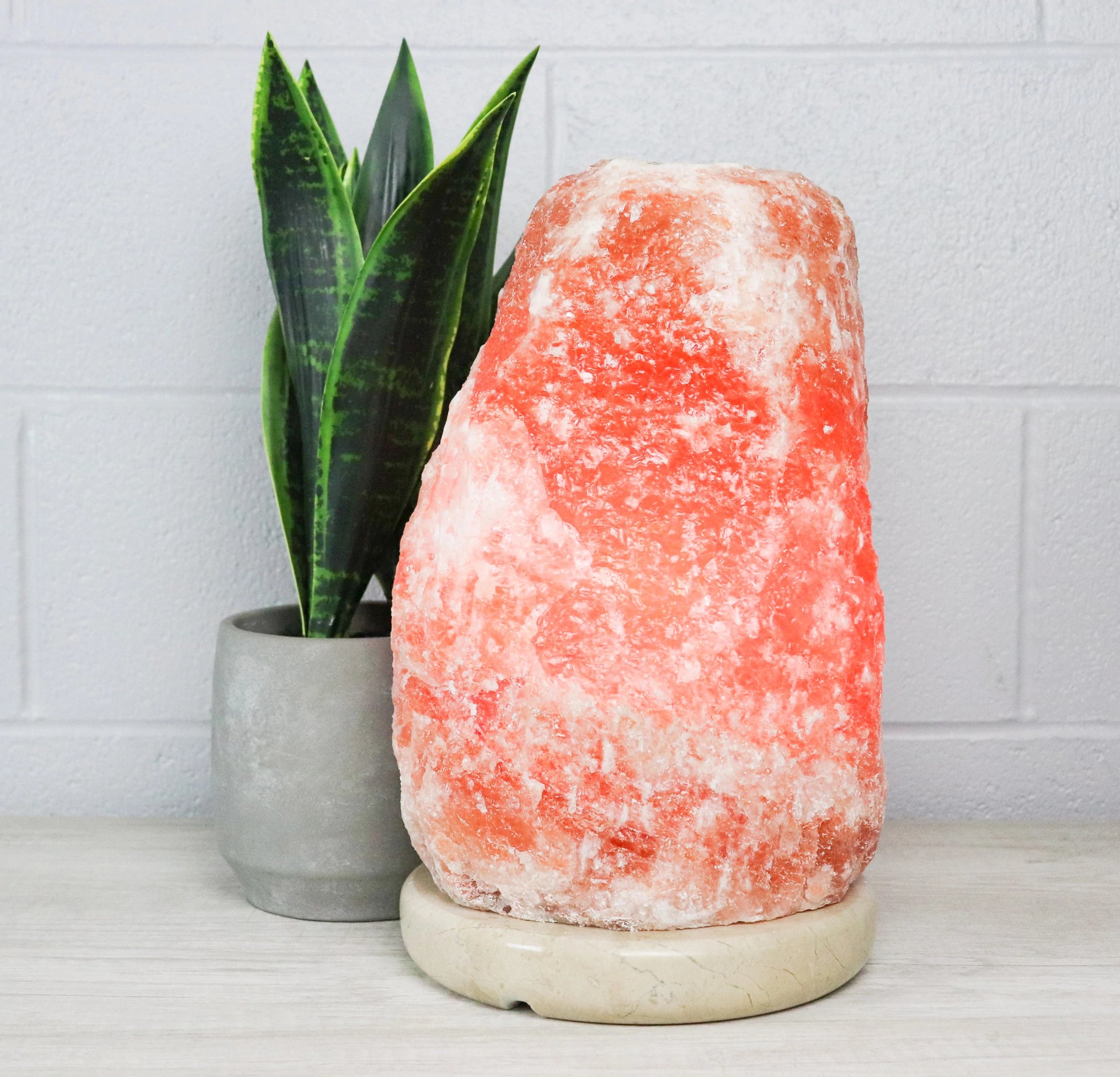 Salt Lamps for Yoga and Meditation SpacesNATURAL PINK HIMALAYAN SALT LAMP 47-58 LBS W/ TAVERA MARBLE BASE Salt Lamps for Yoga and Meditation SpacesNATURAL PINK HIMALAYAN SALT LAMP 47-58 LBS W/ TAVERA MARBLE BASE