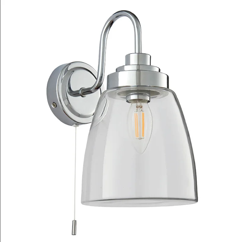 ceramic wall lamps with hand - painted designs for an artistic touchWall Light, Chrome - ID 12048 ceramic wall lamps with hand - painted designs for an artistic touchWall Light, Chrome - ID 12048
