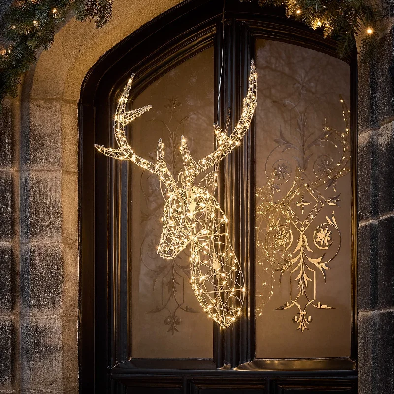 String Lights for Wedding Receptions80cm Duchy Stag's Head Dual Colour LED Wall Light String Lights for Wedding Receptions80cm Duchy Stag's Head Dual Colour LED Wall Light