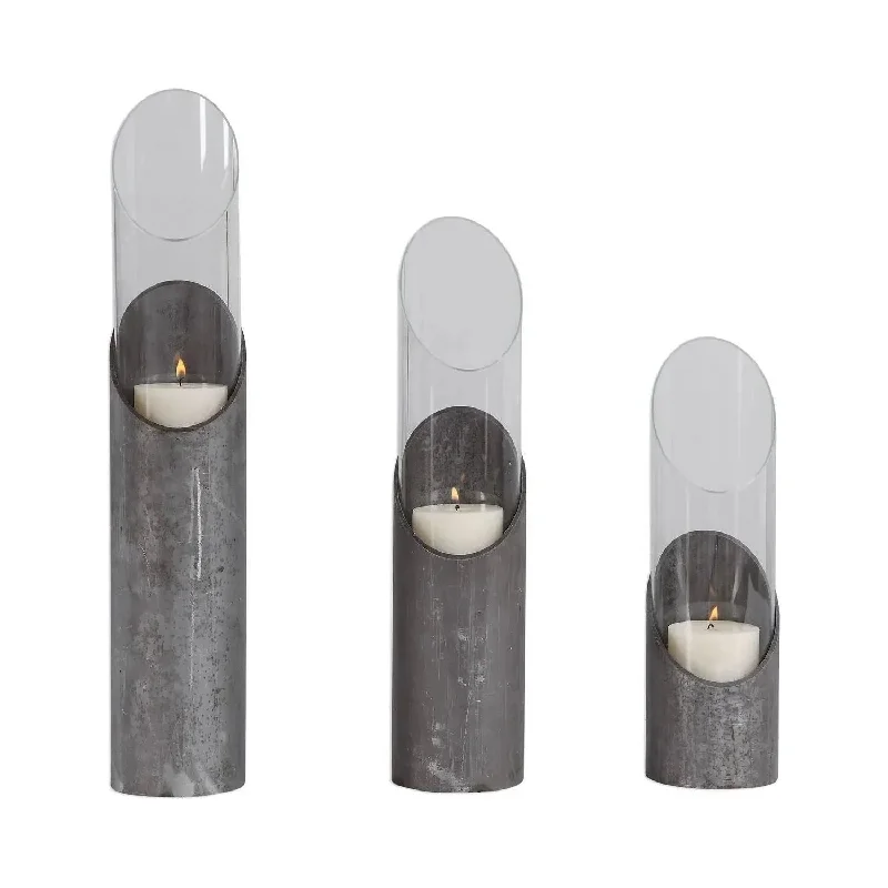 Karter Candleholders, Set/3
