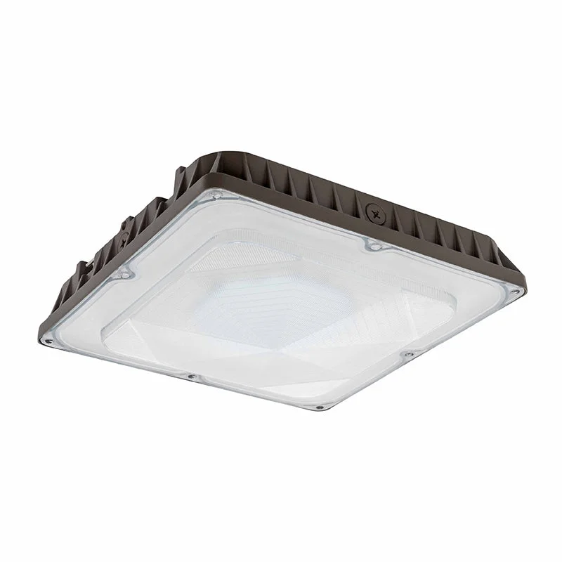 Recessed lights for spas to create a serene environmentCDLX LED Power Adjustable Low Profile Canopy Light, 30/40/60/80Watt Selectable, 9650 Lumens, 120-277V, 3000k, 4000K, or 5000K