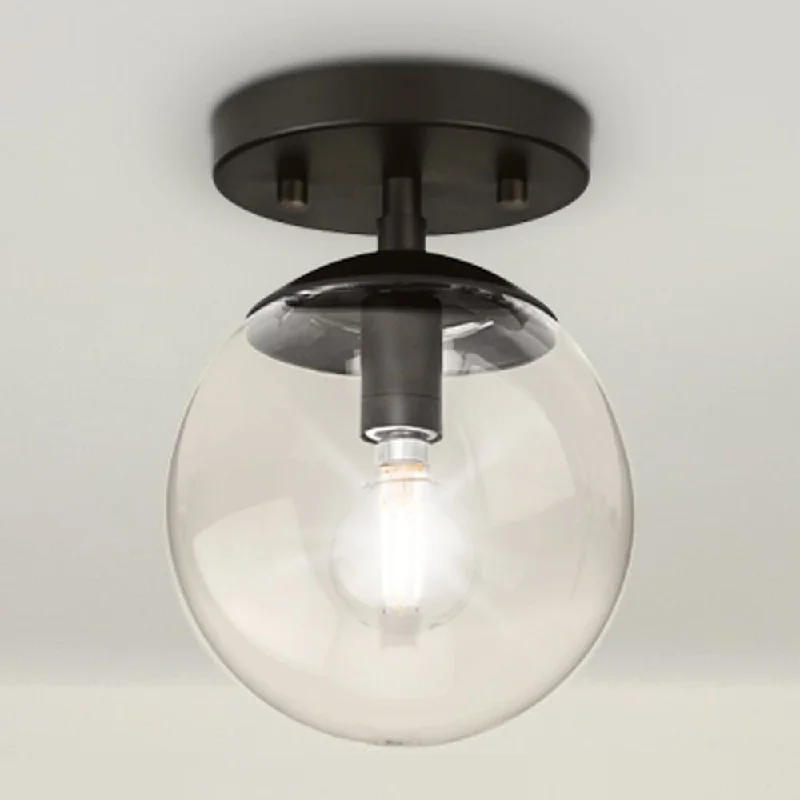 Industrial Ceiling - Mounted Lighting for Assembly PlantsUHP4443 Minimalist Indoor Ceiling Light, 7-7/8''H x 5-7/8"W x 5-7/8''D, Matte Black Finish, Canton Collection Industrial Ceiling - Mounted Lighting for Assembly PlantsUHP4443 Minimalist Indoor Ceiling Light, 7-7/8''H x 5-7/8"W x 5-7/8''D, Matte Black Finish, Canton Collection