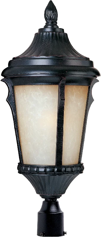 Antique - style recessed lights for traditional - themed interiorsOdessa LED 1-Light Outdoor Pole/Post Lantern in Espresso