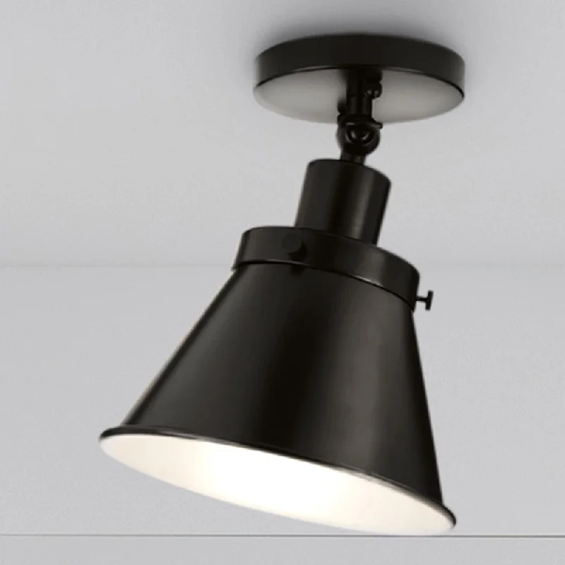 Industrial Lighting for Woodworking FactoriesUHP4665 Modern Farmhouse Indoor Ceiling Light, 10''H x 8-1/4"W x 8-1/4''D, Matte Black Finish, Pawtucket Collection Industrial Lighting for Woodworking FactoriesUHP4665 Modern Farmhouse Indoor Ceiling Light, 10''H x 8-1/4"W x 8-1/4''D, Matte Black Finish, Pawtucket Collection