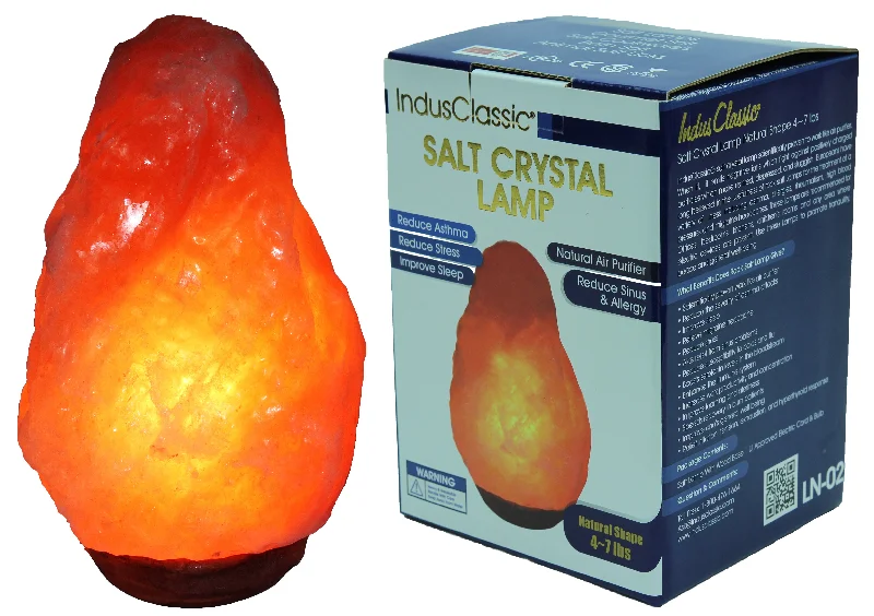 Salt Lamps with Built - in Essential Oil DiffusersIndusClassic® LN-02 Natural Himalayan Crystal Rock Salt Lamp Ionizer Air Purifier 4~7 lbs With Dimmable Control Salt Lamps with Built - in Essential Oil DiffusersIndusClassic® LN-02 Natural Himalayan Crystal Rock Salt Lamp Ionizer Air Purifier 4~7 lbs With Dimmable Control