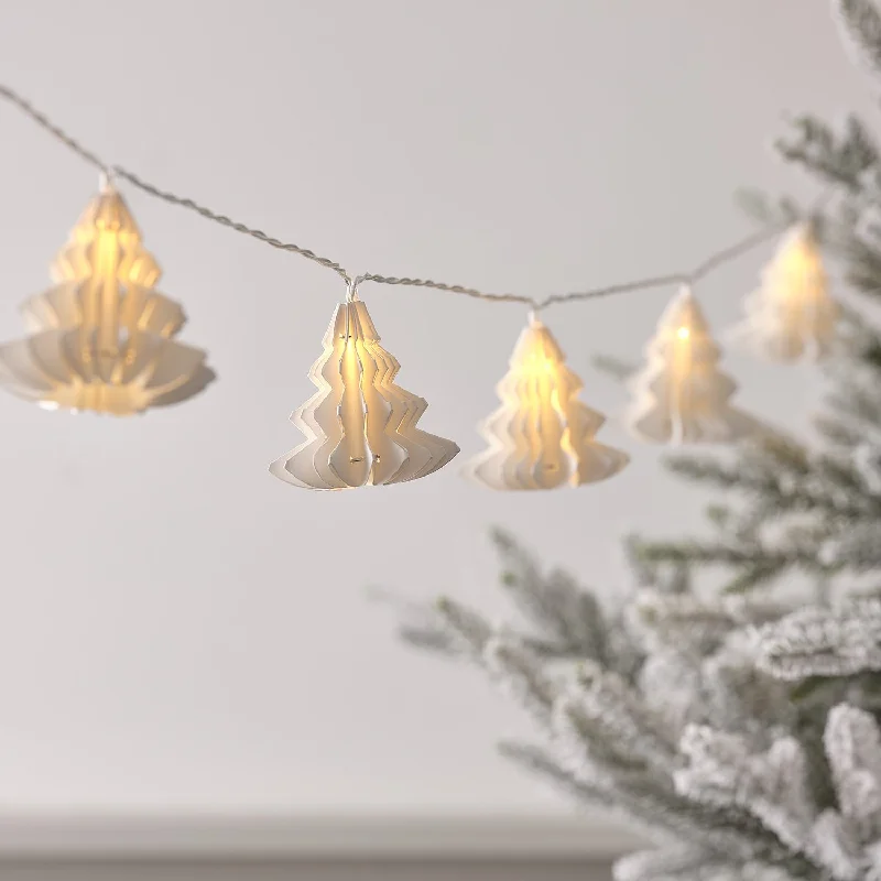 String Lights with Multicolored Bulbs for Festive Occasions1.8m Paper Christmas Tree LED String Lights String Lights with Multicolored Bulbs for Festive Occasions1.8m Paper Christmas Tree LED String Lights