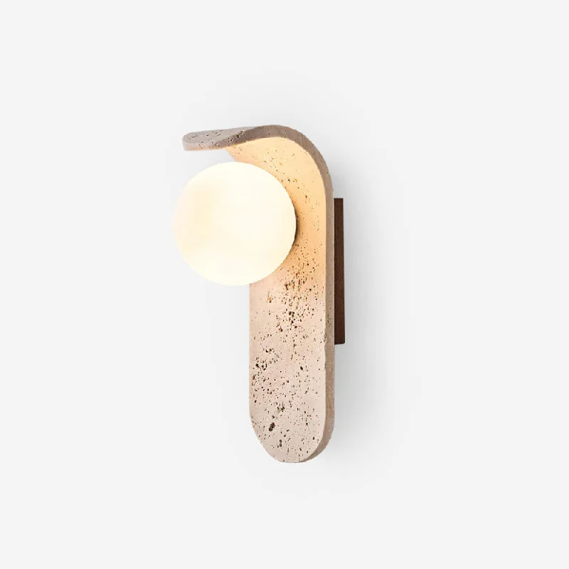 Lava Lamps for Hobby Stores to Complement the DecorCarlyle Travertine Wall Lamp