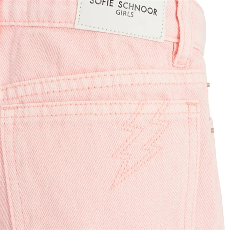 Sofie Schnoor Light Pink Denim Shorts