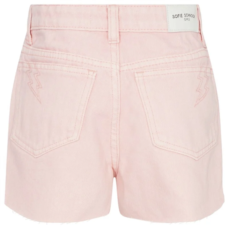 Sofie Schnoor Light Pink Denim Shorts