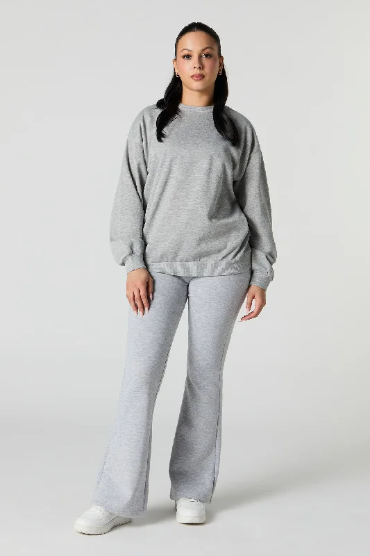 Fleece Flare Sweatpant