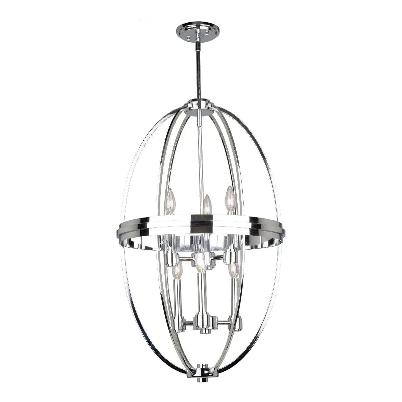 Chandeliers with Metal Frames in Copper FinishRoxbury Chandelier
