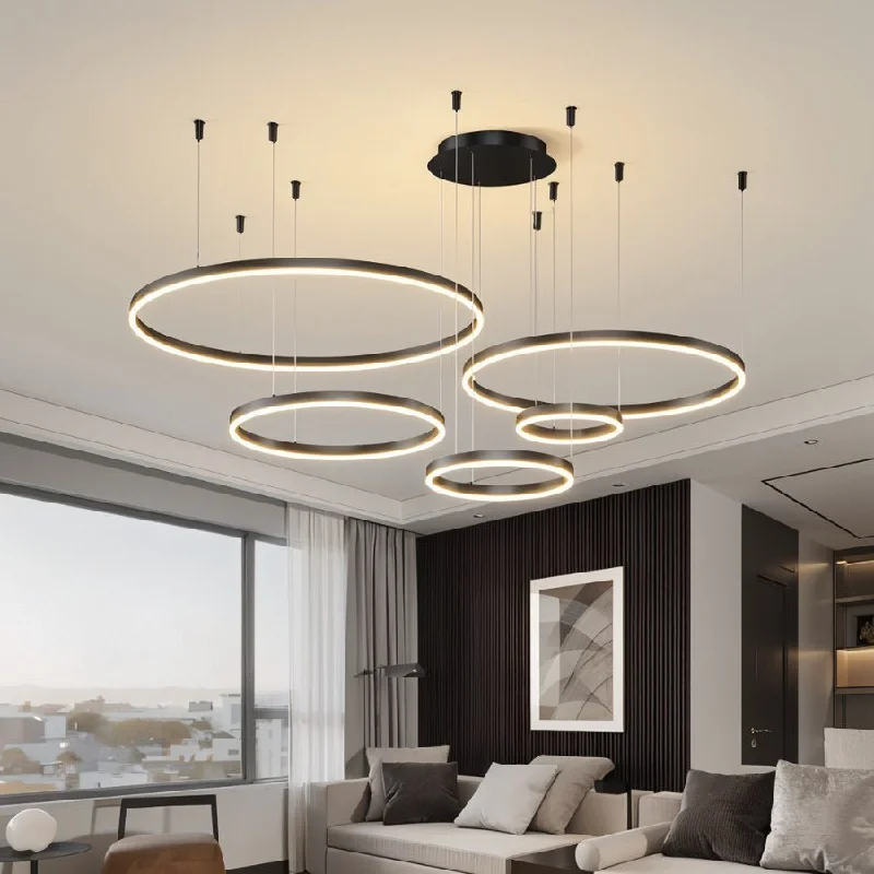 Chandeliers with Metal Frames in Gold FinishAryana Chandelier