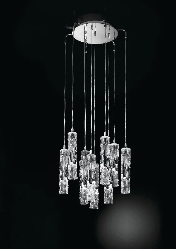 Ceiling - Mounted Chandeliers for Standard CeilingsBecton Murano Glass 10 Light Ceiling Suspension Chandelier - ID 5028 Ceiling - Mounted Chandeliers for Standard CeilingsBecton Murano Glass 10 Light Ceiling Suspension Chandelier - ID 5028