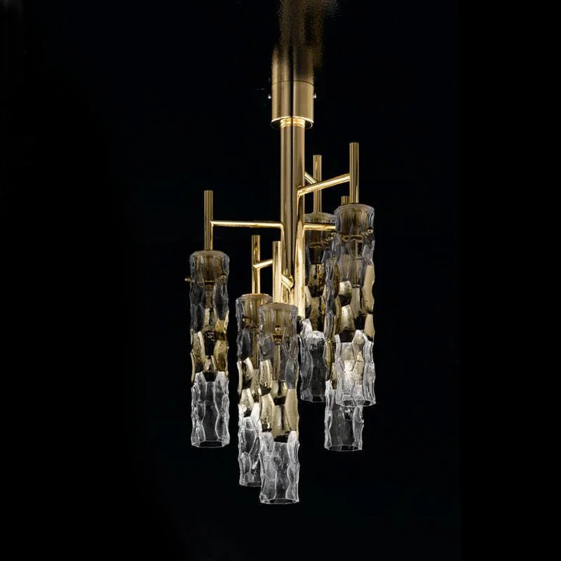 Incandescent Chandeliers for a Warm and Traditional GlowBecton Murano Glass 3 Light Semi Flush Chandelier - ID 8057 Incandescent Chandeliers for a Warm and Traditional GlowBecton Murano Glass 3 Light Semi Flush Chandelier - ID 8057