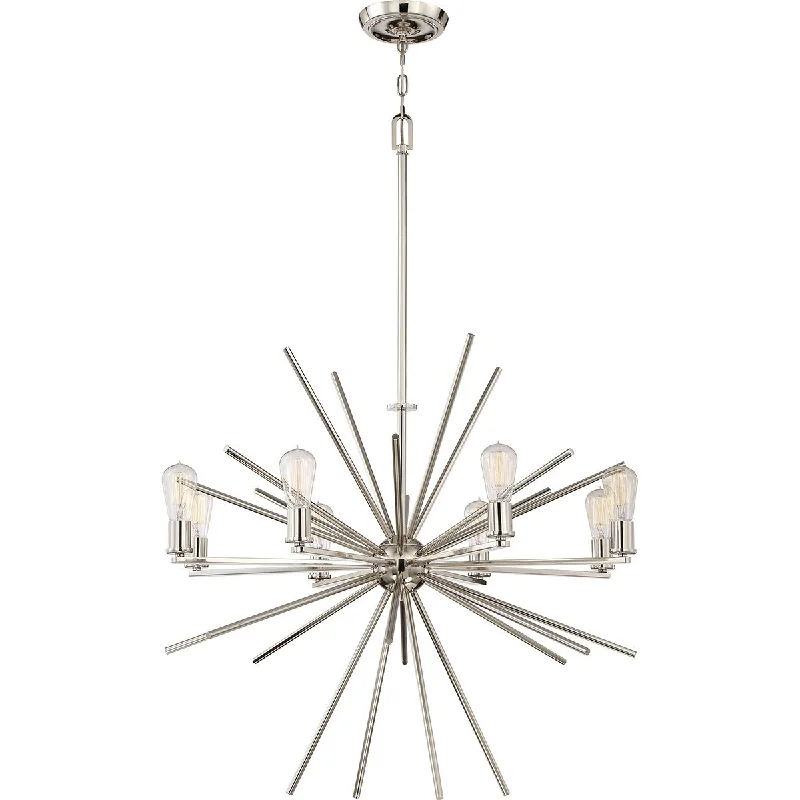 Oversized Chandeliers as a Statement Piece in Living RoomsAberdeen Eight Light Silver Chandelier - ID 9054 Oversized Chandeliers as a Statement Piece in Living RoomsAberdeen Eight Light Silver Chandelier - ID 9054