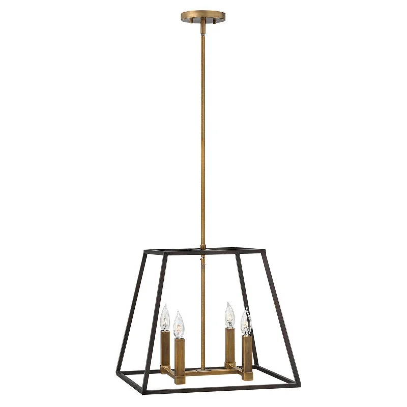 Chandeliers with Metal Frames in Copper FinishBermondsey Four Light Bronze Chandelier - ID 7074 Chandeliers with Metal Frames in Copper FinishBermondsey Four Light Bronze Chandelier - ID 7074